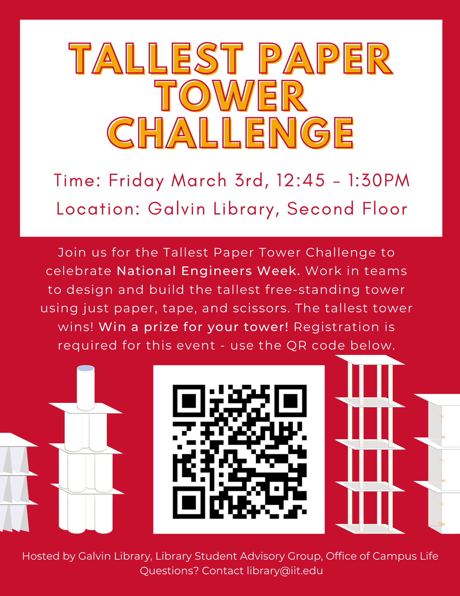Tallest Paper Towel Challenge