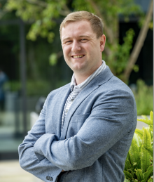 Headshot of Sean Symon, a senior lecturer at the University of Southampton.