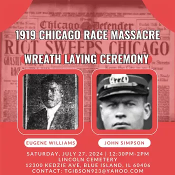 1919 Chicago Race Massacre Wreath Laying Ceremony