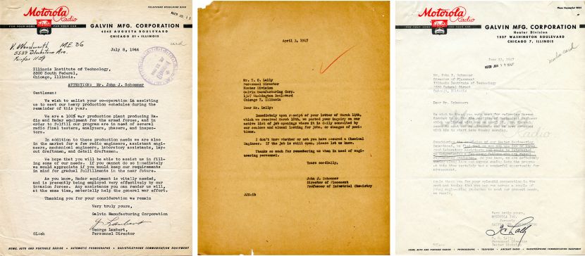 Student Placement Correspondence 1940
